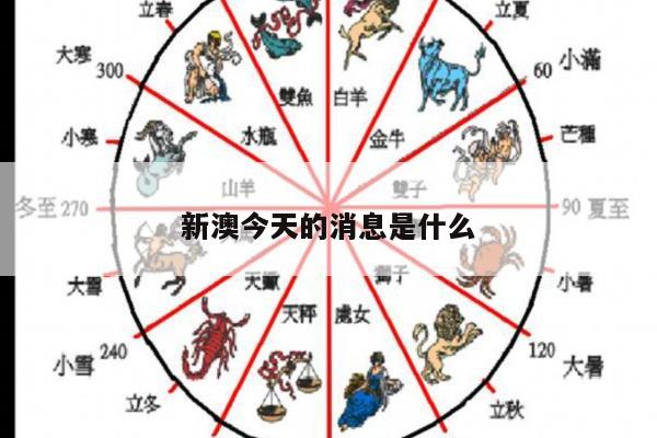 新澳今天的消息是什么