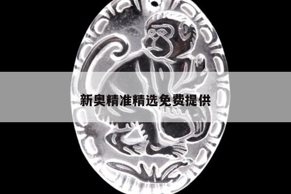 新奥精准精选免费提供